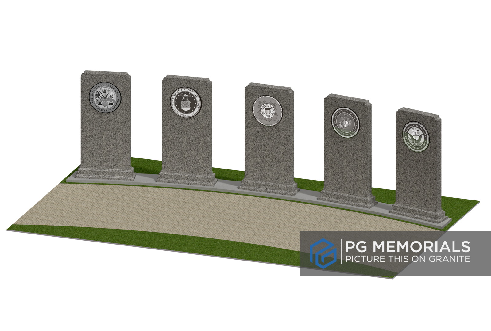 Pickens veterans memorial rendering