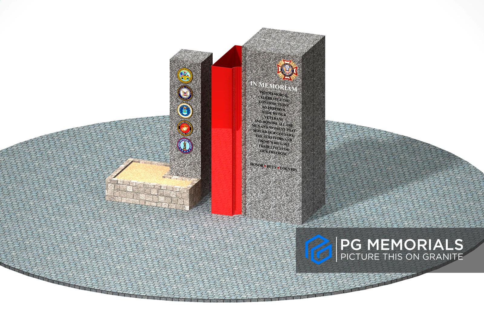 PG Memorial Design Concept 36