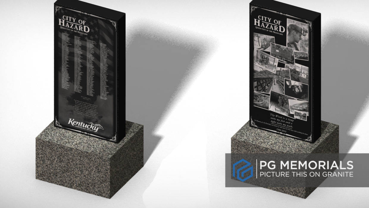 Designs for Covid-19 custom granite memorial monuments